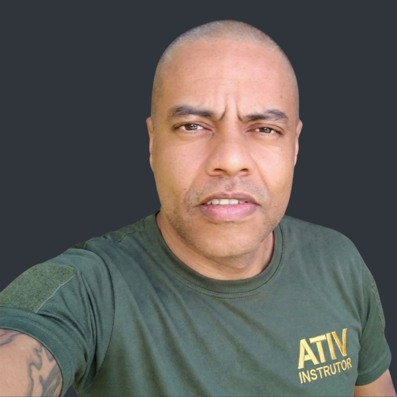 Alex Andreoli Dantas — instrutor credenciado pela Polícia Federal